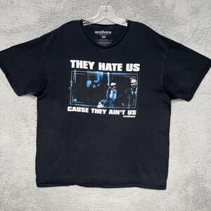 The Interview Shirt Men's‎ 2XL XXL Black 2015 They Hate Us Cause It Ain't Us Tee